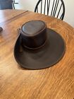 Renaissance Leather Cavalier Hat Brown Medium Pirate