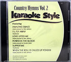 Country Hymns Volume 2 Christian Karaoke Style NEW CD+G Daywind 6 Songs
