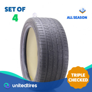 Set of (4) Used 285/40R22 Continental CrossContact LX Sport LR ContiSilent 11... (Fits: 285/40R22)