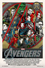 Marvel's Avengers Poster Art Screen Print by Artist Tyler Stout 24x36 LE RARE