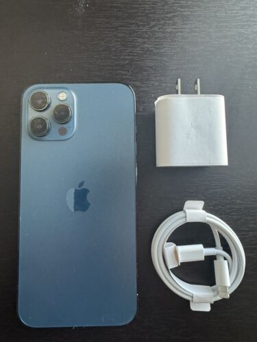 New ListingApple iPhone 12 Pro Max - 128 GB - Pacific Blue (Unlocked)