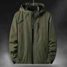 2023 Spring men's casual waterproof jacket with hood and breathable jacket