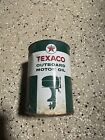 Vintage Texaco Outboard Motor Oil 1 Quart Oil Can SEALED