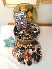Vintage Button Lot over Six Pounds Estate Fresh with Button Book
