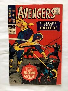 Avengers #35 (Marvel Dec 1966) Living Laser Appearance!