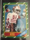 1986 Topps - #161 Jerry Rice (Rookie Card)