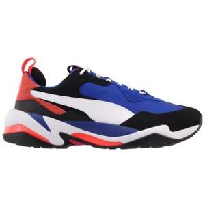 Puma Thunder 4 Life Lace Up  Mens Blue Sneakers Casual Shoes 369471-01