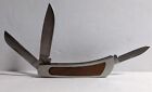 FRONTIER  Knife MADE IN USA By IMPERIAL P-III P-111 Vintage Pocket Knife Wood
