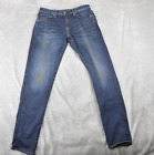 American Eagle Men's Jeans 34x36 (34X34) Blue Airflex Athletic Fit Denim Stain