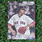 Pedro Martinez Art Card 1/25 RetroArt ERP ACEO Baseball Red Sox Cy Young Award