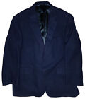 *VINTAGE* Bullock & Jones Men's Dark Blue 100% Cashmere Blazer; Size 46R