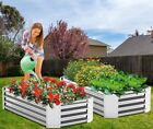 Galvanized Raised Garden Bed Kit,Galvanized Planter Garden Box Outdoor