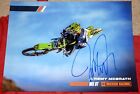 JEREMY McGRATH #2 Signed MAXXIS RACING Kawasaki Mini-Poster  - Supercross MX