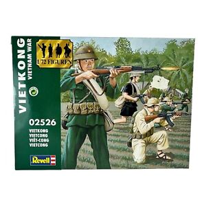 Revell VIETKONG VIETNAM  War 1:72 Scale Model Kit Figures #02526 - New & Sealed