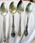 New Listing4 Gorgeous Vintage/Antique Sterling Silver Baby  Spoons Different Brands Lot