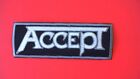 Accept Iron On Patch! New German Metal Helloween Scorpions Metallica