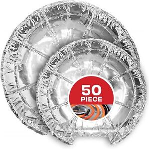 Electric Stove Burner Covers (50 Pack) – Electric Stove Bib Liners -