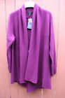 NWT CHARTER CLUB 1X - 2X 100% Cashmere Open Front Cardigan - Retail $229