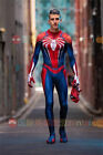 PS4 Spiderman Jumpsuit Spider-man Bodysuit Zentai Tight Cos Costume Adult/Kid