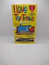 I Love Toy Trains VHS Video Tom McComas Steam Engine Railroad All Ages 1994