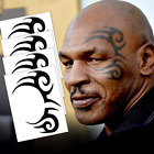 Mike Tyson Tribal Design Temporary Tattoos (4-Pack) | Skin Safe | MADE in the US