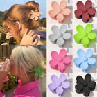 Creative Flower Shaped Hair Clip Candy Colors Hair Accessories Hair Claw Frosted