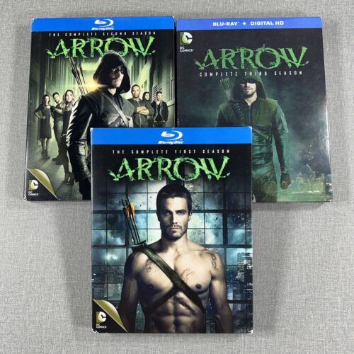 ARROW Seasons 1~3 Blu-ray Lot Of 3