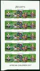 Libya 1984 Children's Day/Scouts imperf proof sheet