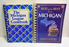 MICHIGAN COOKBOOK LOT Best of the Best Recipes AND University of Michigan League