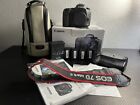 Canon EOS 7D Mark II 20.2MP Digital SLR Camera + 4Batteries And 70-200 IS 2.8 AF