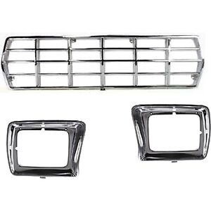 Grille Grill Front for F150 Truck F250 F350 Ford Bronco F-150 F-250 F-350 F-100