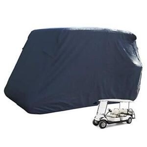 Golf Cart Cover Outdoor Accessories|Dust-Proof Anti-UV, Extra PVC 6 Passenger