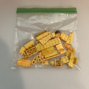 LEGO Red Bulk Lot Assorted Bricks Parts Pieces 1.9 Ounce Oz Ounces Brick