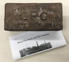 Sioux City, Iowa - Clay Products Company CPC Souvenir Brick 5