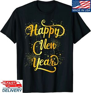 Happy New Year 2024 New Years Eve Party Supplies T-Shirt, Short/ Long Sleeve