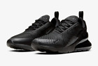 Nike Air Max 270 Triple Black AH8050-005 Men's Shoes NEW