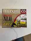 Brand New Maxwell XL ll 90 Blank Cassettes Type 2 High Bias 5 Tape Lot Sealed