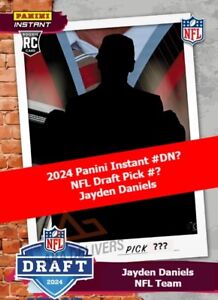 2024 Panini Instant DN? Jayden Daniels NFL Draft Night ?? Overall Pick RC LSU PS