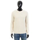 BRIONI 1495$ Ivory White Crew Neck Sweater - Sustainable Cashmere
