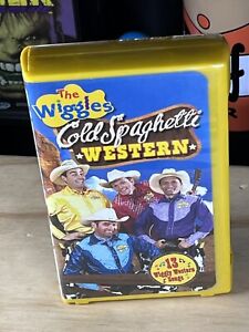 The Wiggles Cold Spaghetti Western (VHS, 2004) Yellow Clamshell - Tested