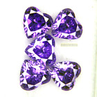 5 Ct Certified Loose Gemstones Lot  Heart Shape Natural Tanzanite Purple