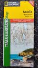 Acadia National Park Maine USA National Geographic Topo Trail MAP Waterproof