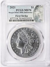 2021-P (MS70) $1 Morgan Silver Dollar FS PCGS - Philadelphia First Strike