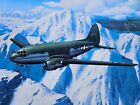 Stan Stokes Aviation Print C-46 “Flying The Hump” Signed/Numbered CBI Theater