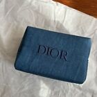 DIOR beauty denim jean cosmetic pouch bag