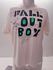 Vintage Fall Out Boy Skull & Bones Men's Tee T Shirt - Rock Band Tour Concert XL
