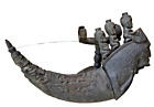 antique Naga Morsarang, Sahan carved medicine Toba Batak, Water Buffalo Horn 24”