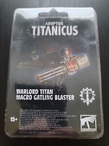 Warhammer Forgeworld Adeptus Titanicus - Warlord Titan - Macro Gatling Blaster