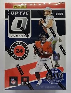 2021 Donruss Optic NFL Football Factory Sealed Blaster Box Fanatics Exclusive