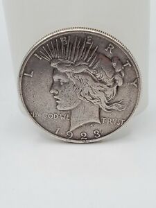 Silver Peace Dollar 1921-1935 Cull G-VF Mixed Years & Mints 90% Silver Coin
